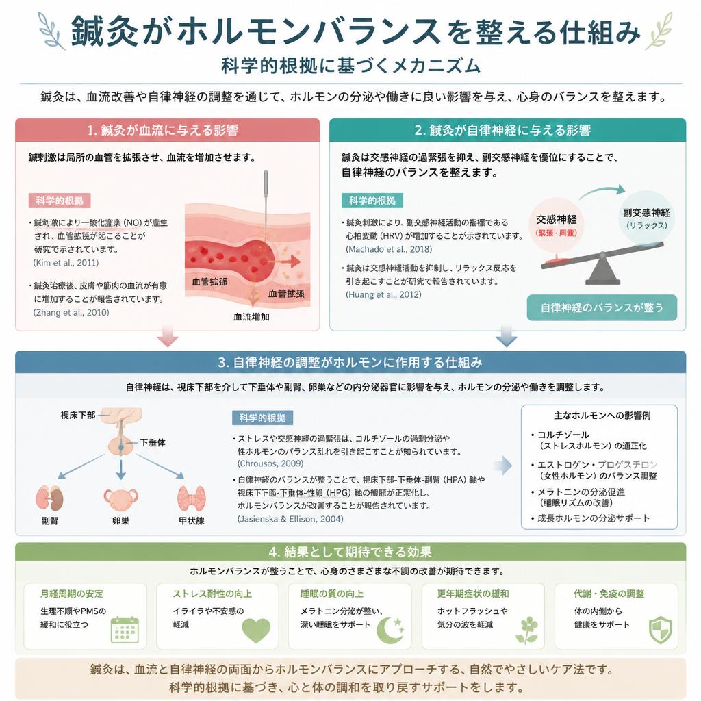鍼灸とホルモンバランス