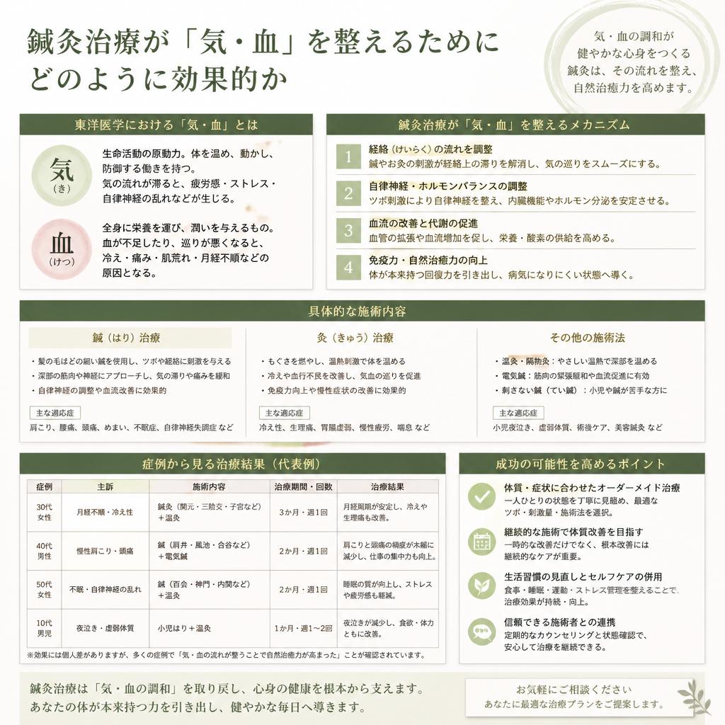 4. 鍼灸治療を用いた改善策