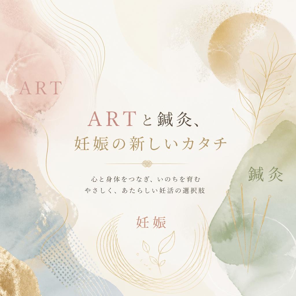 ARTと鍼灸、妊娠の新しいカタチ