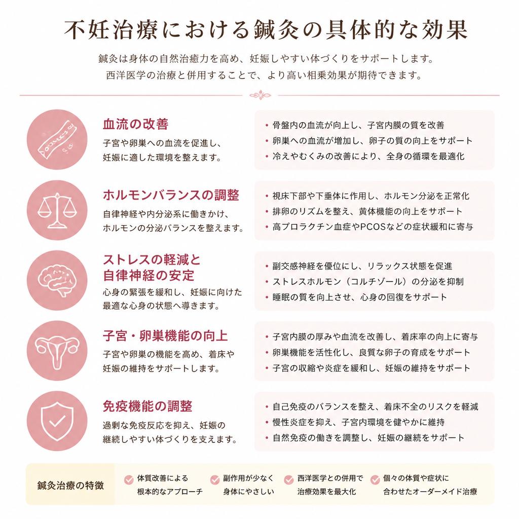 鍼灸の効果とは？
