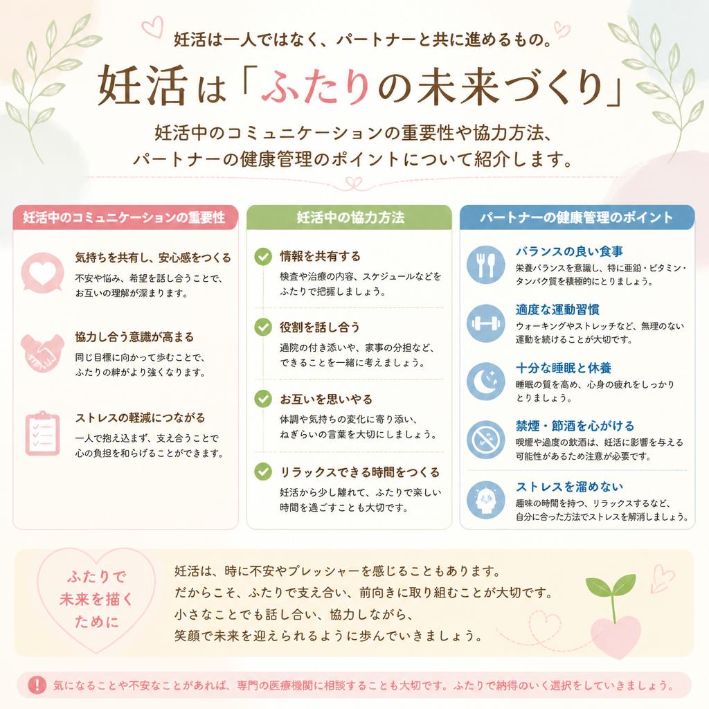 パートナーとの協力とコミュニケーション