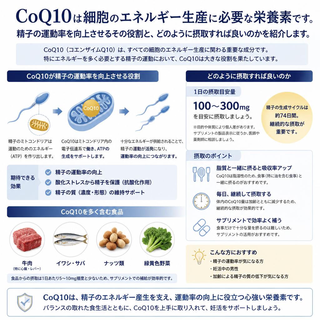 CoQ10：エネルギーの源