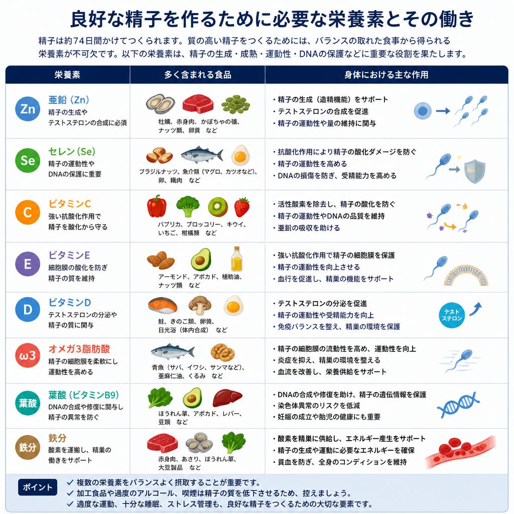 3. 精子の質と造精機能