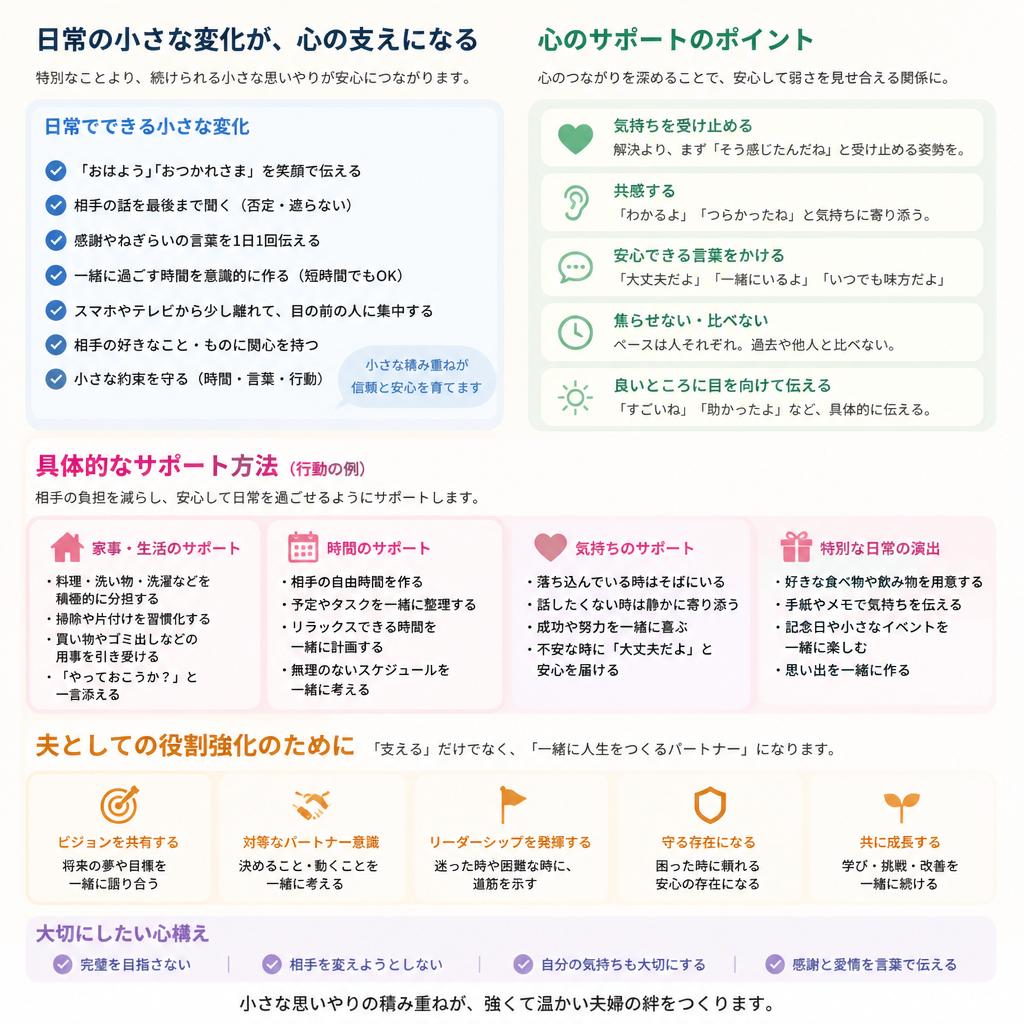 実践！夫ができる妊活サポート