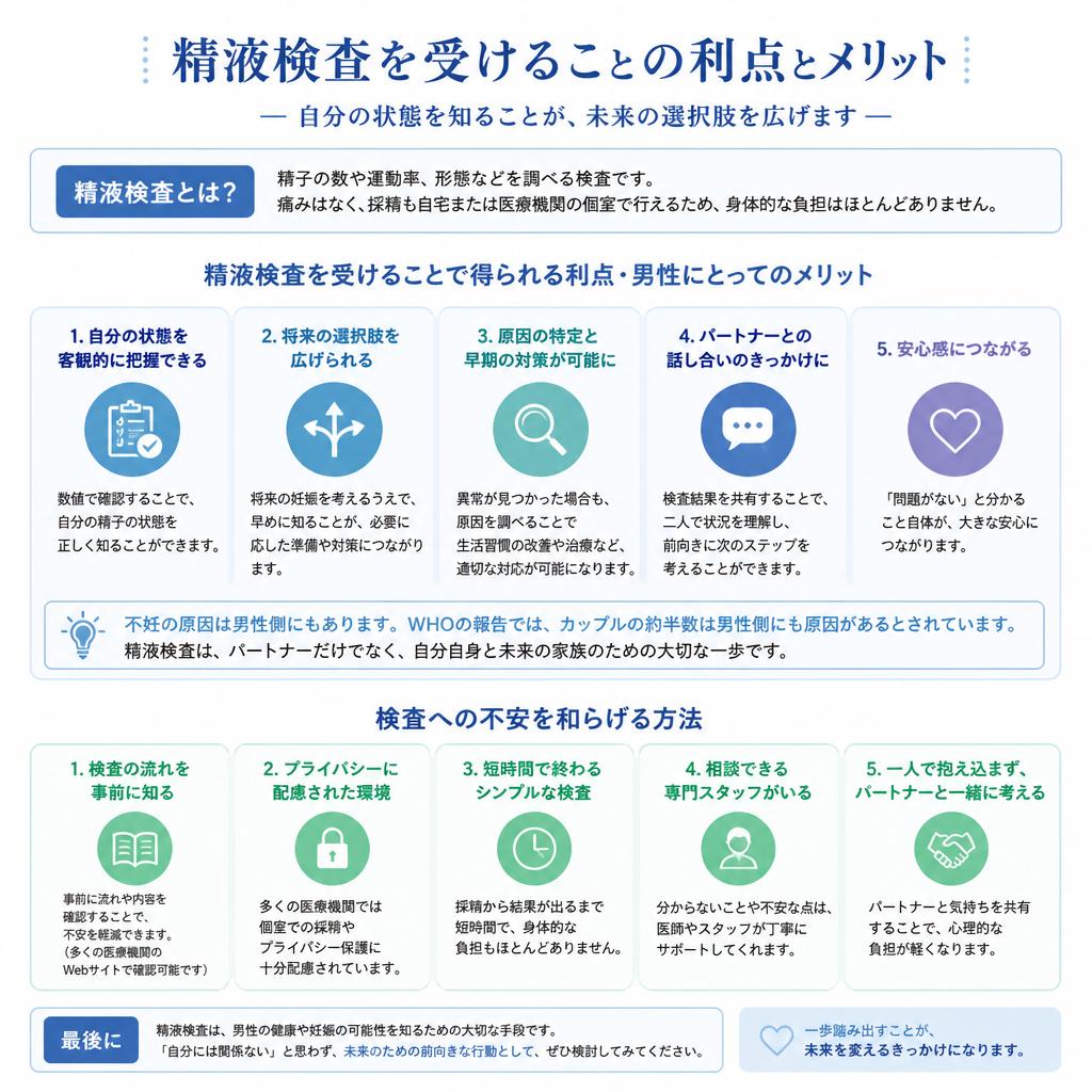 パートナーに少しでも安心してもらうために