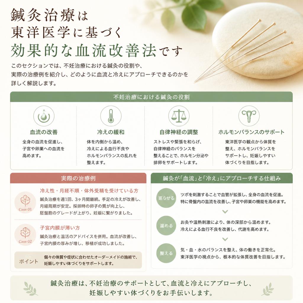 鍼灸による血流改善の効果