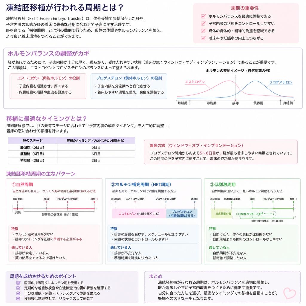 移植周期の重要性