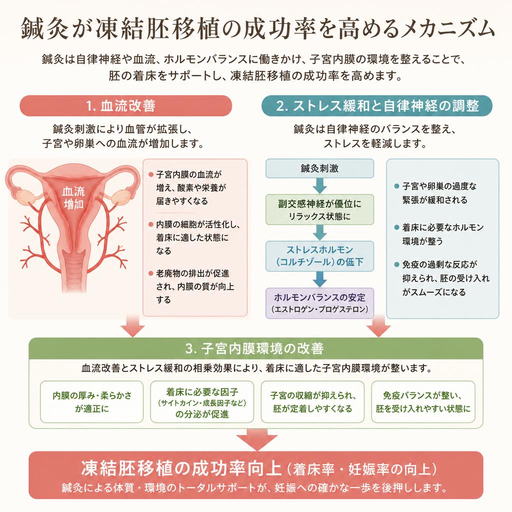 鍼灸が成功率を高める理由