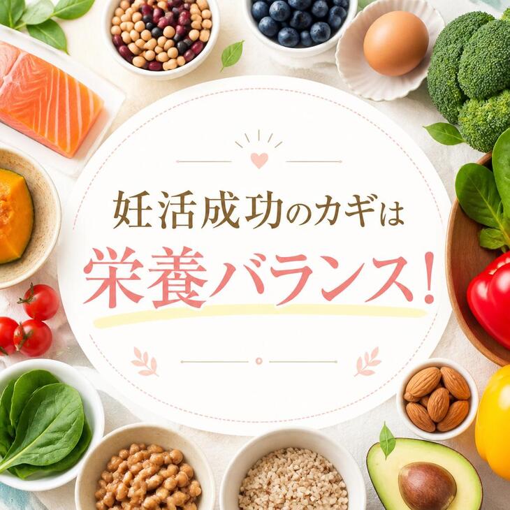 妊活成功のカギは栄養バランス！～妊活鍼灸院　銀のすず～
