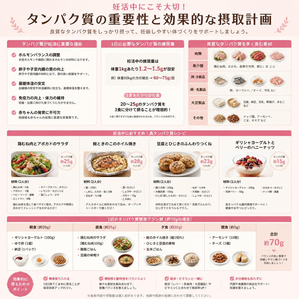 4. 万全なタンパク質の摂取計画