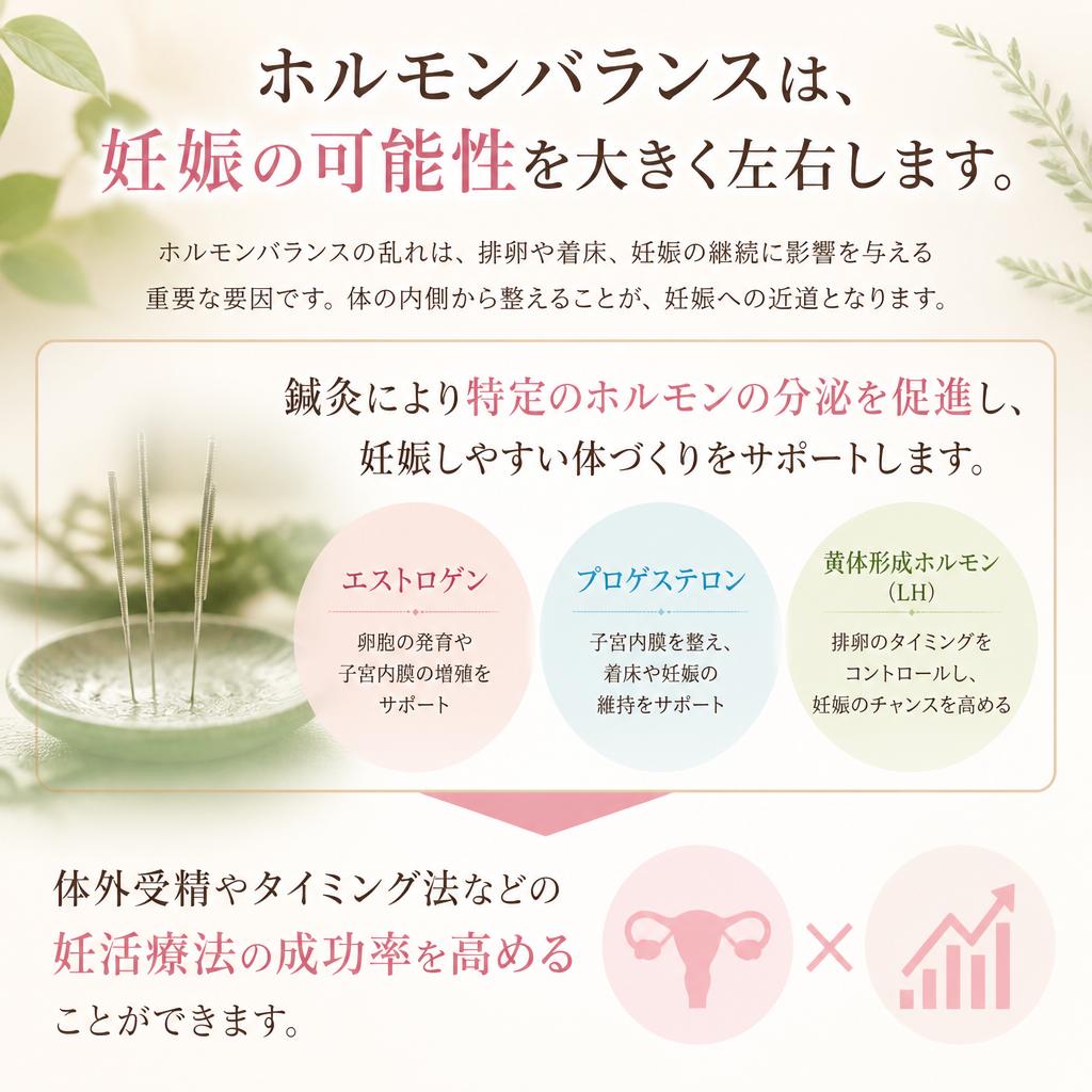 ホルモンバランスの重要性