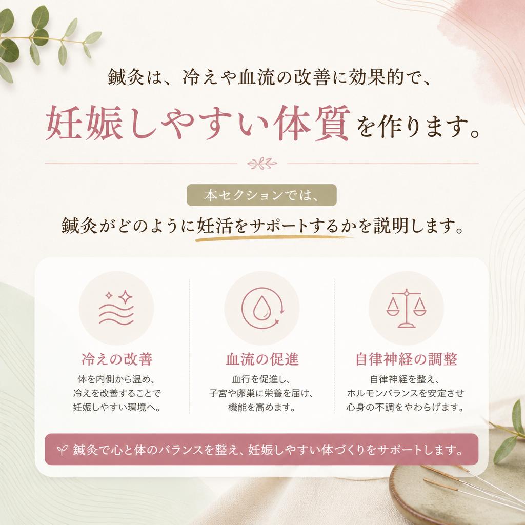 鍼灸の効果と役割