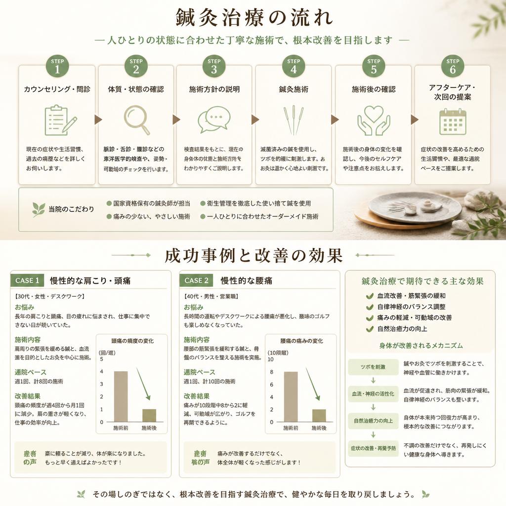 4. 実際の施術の流れと効果