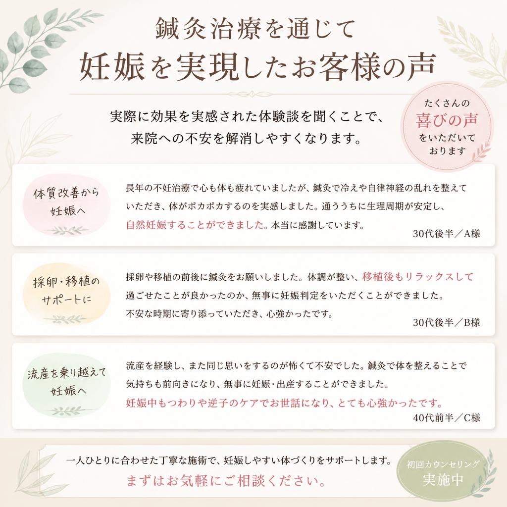 お客様の体験談：成功事例と実績
