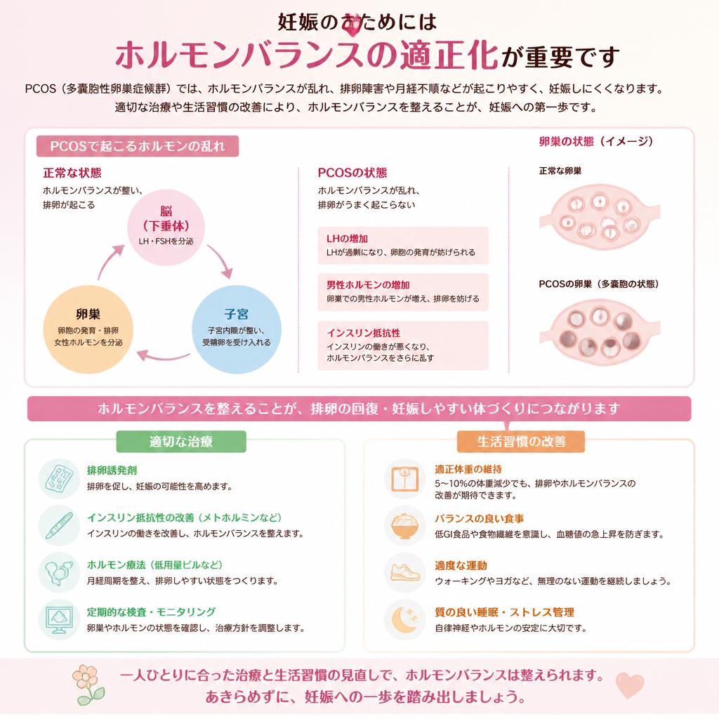 ホルモンバランスの重要性