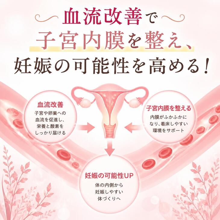 血流改善で子宮内膜を整え、妊娠の可能性を高める！～妊活鍼灸～