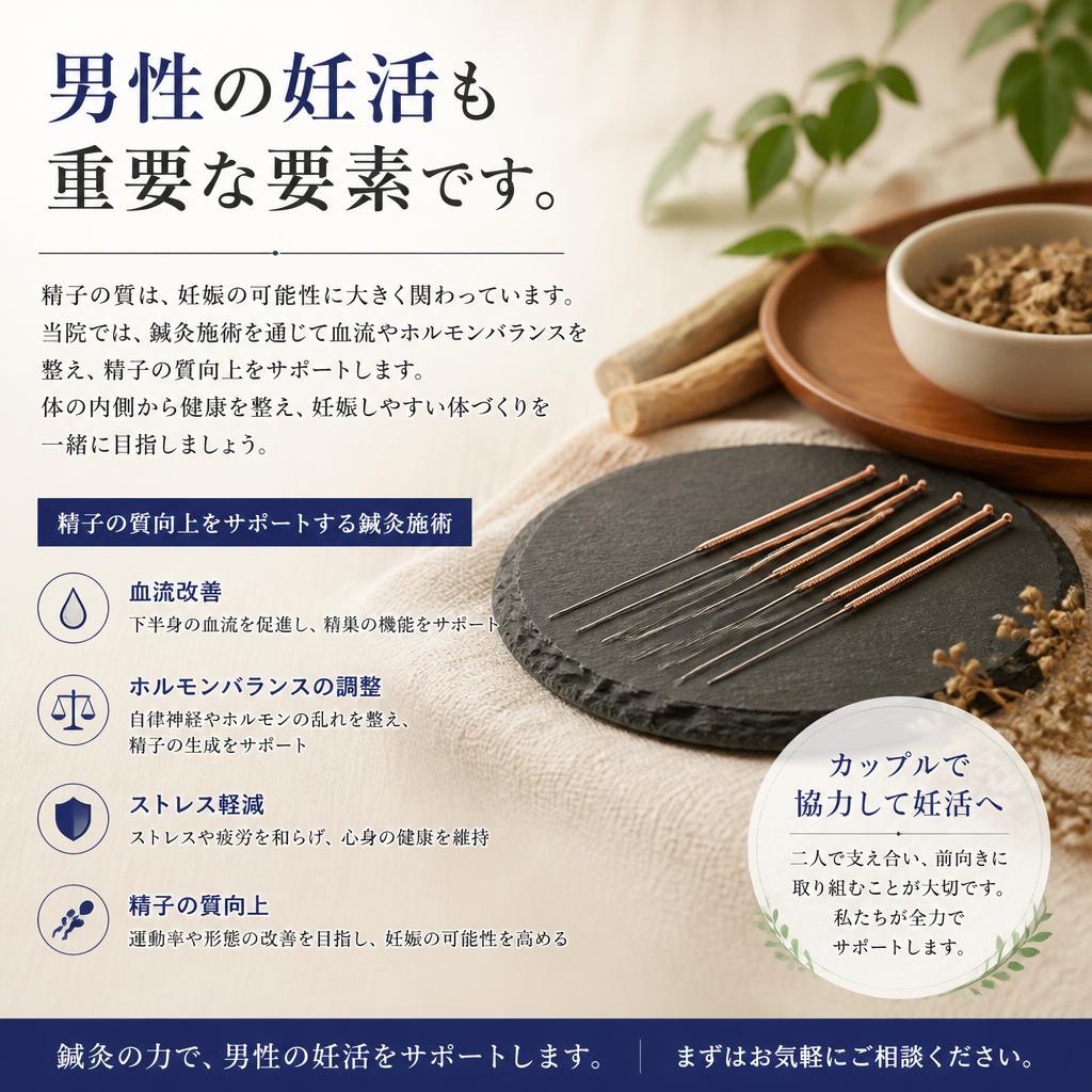 男性不妊へのアプローチ