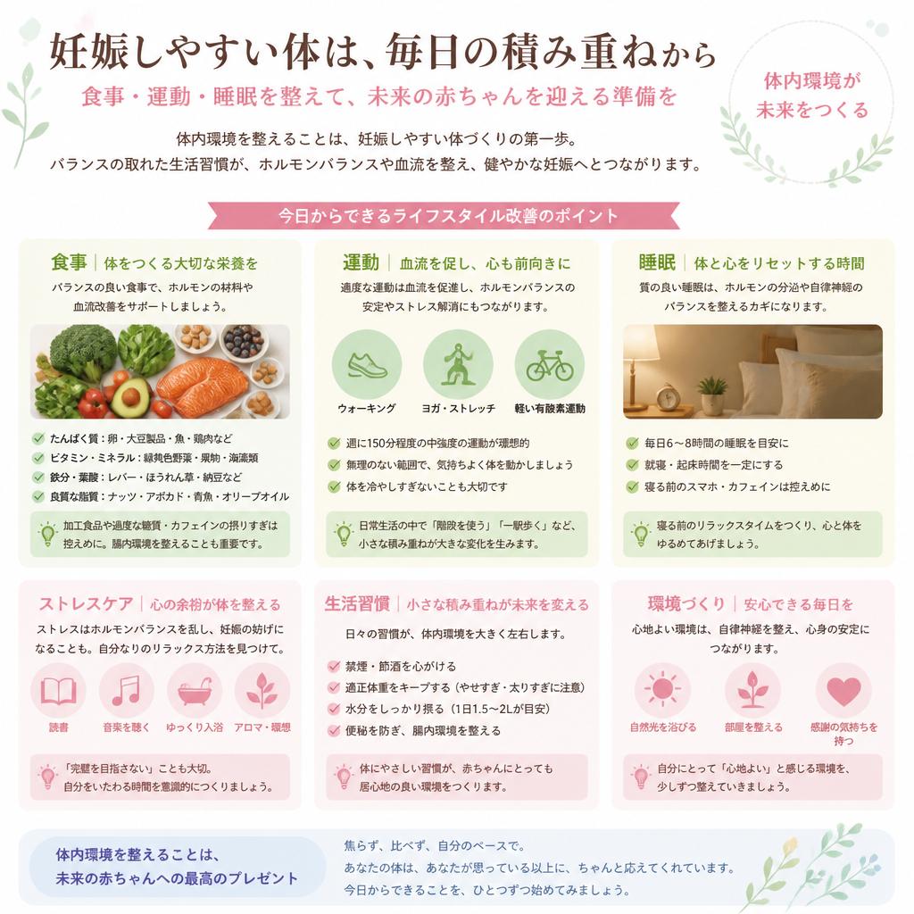 ライフスタイルの見直し