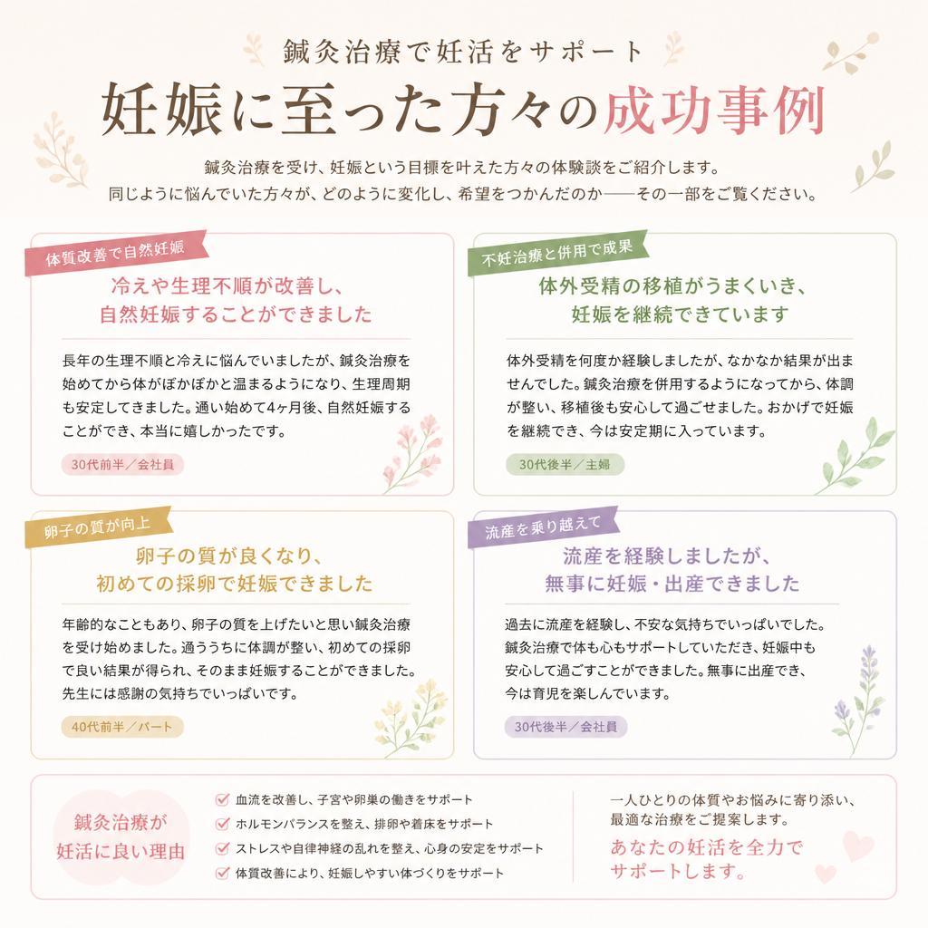 成功事例:実際の体験談