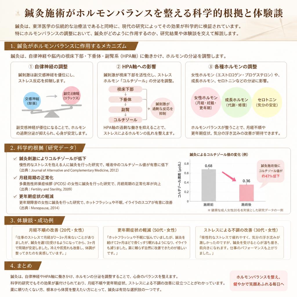 3. 鍼灸治療の効果