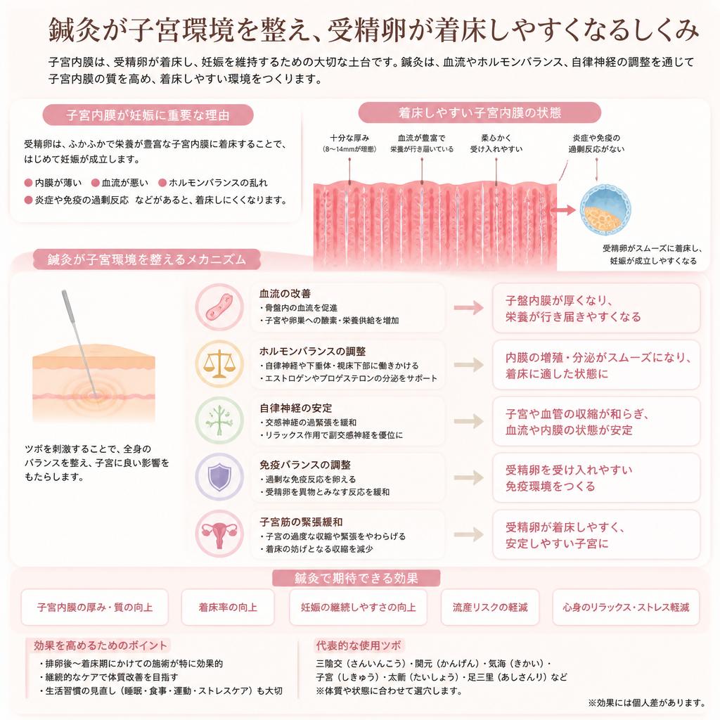 子宮内膜の健康と妊娠