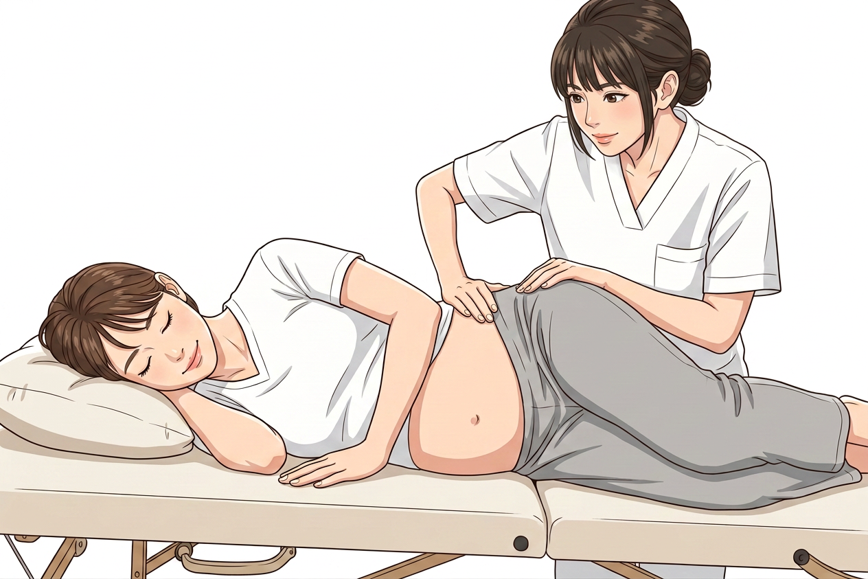 妊婦さんのための肩こり専門ケアで快適な毎日を